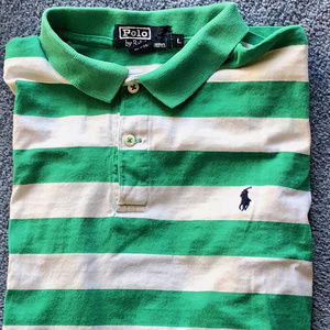 One Classic Vintage Ralph Lauren Polo Shirt-Large